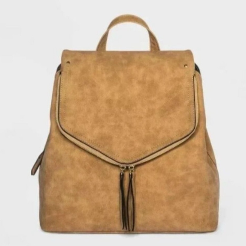 Elegant Tan Women's Backpack